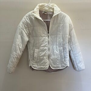 Avalanche Cream Quilted Jacket